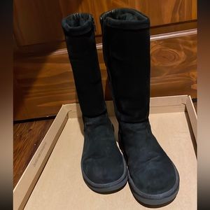 Ugg Kenly Tall Suede Black Boot